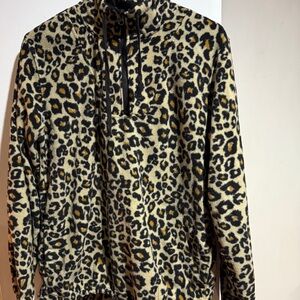 MC Squared Leopard Print Sweater